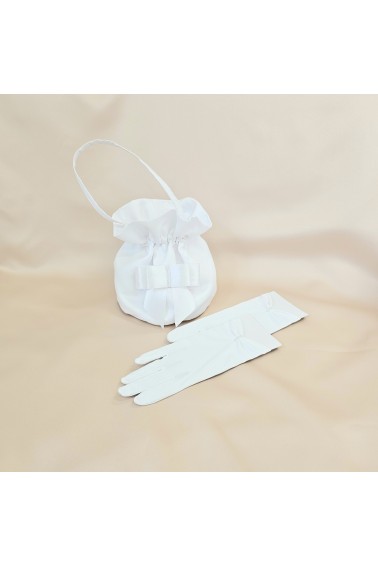 Woreczek komunijny i rękawiczki